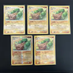 19x! Collection Pokemon Bonsly Card Diamond & Pearl 71/130 Reverse Holo Karte - Image 2