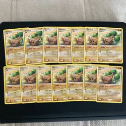 19x! Collection Pokemon Bonsly Card Diamond & Pearl 71/130 Reverse Holo Karte - Image 5