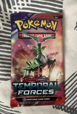 Temporal Forces Booster Pack Pokemon TCG Scarlet & Violet Brand New Sealed - Image 1