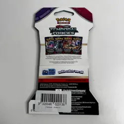 Pokemon TCG: Scarlet and Violet Temporal Forces Booster Pack New Sealed VGC - Image 2