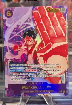 Monkey.D.Luffy Alternate Art EB02-061 Extra Booster: Anime 25th Collection Foil - Image 1