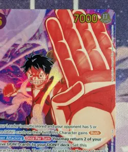 Monkey.D.Luffy Alternate Art EB02-061 Extra Booster: Anime 25th Collection Foil - Image 4