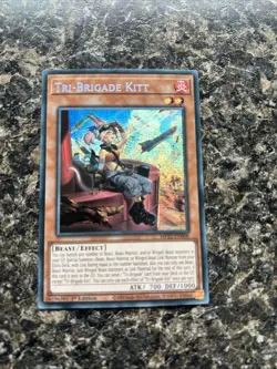 Yu-Gi-Oh! Tri-Brigade Kitt Prismatic Secret Rare Card MP22-EN006 - Image 1