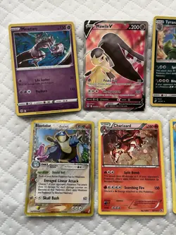 Pokemon TCG Mixed Holo Cards Lot (Charizard, Blastoise, etc.) - Image 2