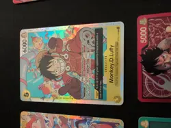 One Piece Tcg Collection, 10 card Lot (Luffy Cards) NM - Image 5