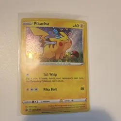 Pokemon Pikachu BW54 Black & White Promo Holo Basic 60 HP English TCG Card - Image 1