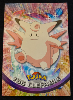 Clefable #36 Topps Series 1 Blue Back Card Non Holo LP - Image 1