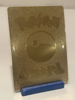 Pokemon TCG Basic Mewtwo GX HP300 Gold Foil Fan Art Card - Image 2