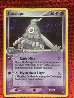 Dusclops 14/108 Holo Rare EX Power Keepers - Vintage Pokemon Card TCG 2007 - MP - Image 1