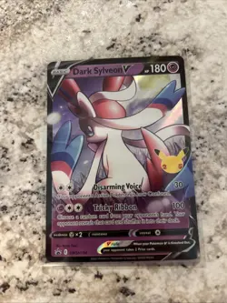 Dark Sylveon v SWSH134 SWSH: Sword & Shield Promo Cards Holo - Image 1