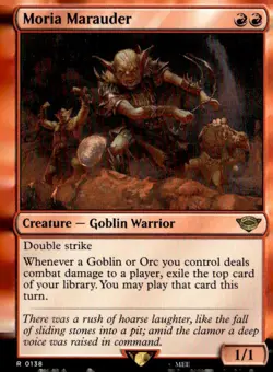 Universes Beyond: The Lord of the Rings: #138 Moria Marauder - Image 1