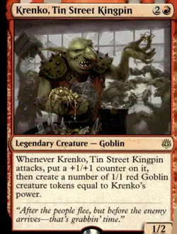War of the Spark #137 Krenko, Tin Street Kingpin - Image 1