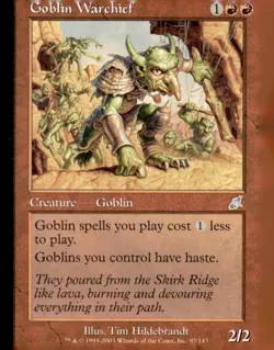Scourge #97 Goblin Warchief - Image 1