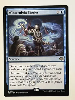 Winternight Stories Tarkir: Dragonstorm Non-Foil MTG NM - Image 1