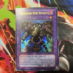 Yugioh TCG Thousand-Eyes Restrict RP02-EN021 Retro Pack 2 Unlimited - Image 1