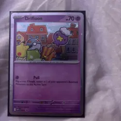 Pokemon TCG Drifloon 005 and Drifblim 006 Mega Evolution Black Star Promo - Image 2