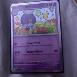 Pokemon TCG Drifloon 005 and Drifblim 006 Mega Evolution Black Star Promo - Image 3