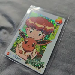 Japanese Pokemon Vending Sticker Carddass 83/89 NM-LP Misty Bikini & Pikachu Tux - Image 4