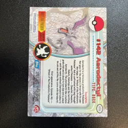 Aerodactyl #142 2000 Topps Pokemon TV Animation Edition Non Holo - Image 2