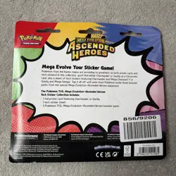 Pokemon TCG Mega Evolution Ascended Heroes Charmander Tech Sticker Set - Image 2