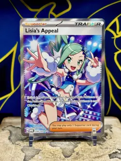 Lisia’s Appeal 234/191 Ultra Rare Full Art Trainer Sv Surging Sparks Pokemon NM - Image 1