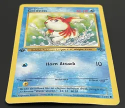 Goldeen 1st Edition - 1999 Pokemon TCG - #53/64 Jungle Set WOTC Vintage - Image 2