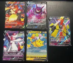 Lances Charizard V SWSH133 Promo Dark Sylveon V Pokemon TCG Flying Pikachu V NM - Image 1