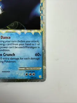 Feraligatr Prime 108/123 Pokemon Holo Rare HGSS NM - Image 3