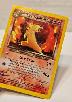Dark Typhlosion 10/105 Holo Rare Unlimited Neo Destiny Pokemon 1293 - Image 4