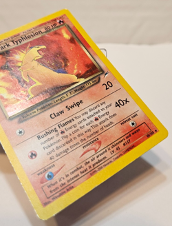 Dark Typhlosion 10/105 Holo Rare Unlimited Neo Destiny Pokemon 1293 - Image 5