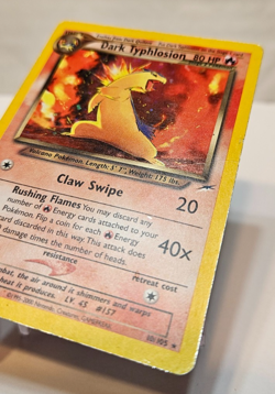 Dark Typhlosion 10/105 Holo Rare Unlimited Neo Destiny Pokemon 1294 - Image 2