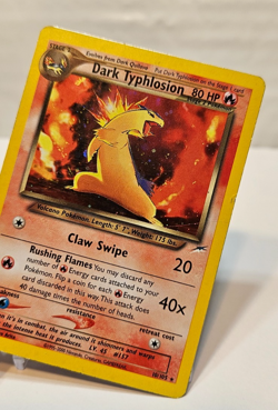 Dark Typhlosion 10/105 Holo Rare Unlimited Neo Destiny Pokemon 1294 - Image 4