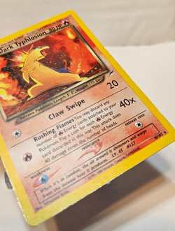 Dark Typhlosion 10/105 Holo Rare Unlimited Neo Destiny Pokemon 1294 - Image 5