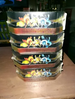Lot Of 4 Pokemon TCG Flareon GX Elemental Power Tins - Factory Sealed - Image 4