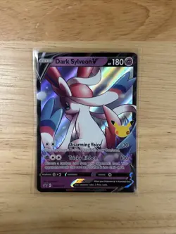 Dark Sylveon V SWSH134 Black Star Promo Celebrations Pokemon TCG NM - Image 1