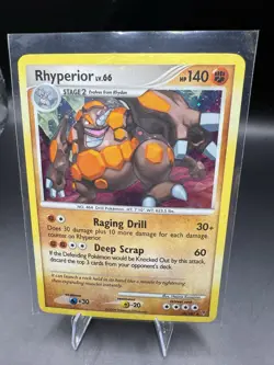 RHYPERIOR LV. 66 2009 POKEMON PLATINUM-SUPREME VICTORS 10/147 - Image 1