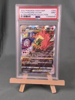 Pokemon Charizard VSTAR SWSH262 Ultra-Premium Promo Holo PSA 9 English 2022 - Image 1
