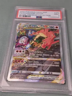 Pokemon Charizard VSTAR SWSH262 Ultra-Premium Promo Holo PSA 9 English 2022 - Image 3