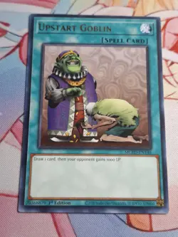Yugioh - 3x Upstart Goblin | Rare | MGED-EN146 | 1st Edition - Image 2