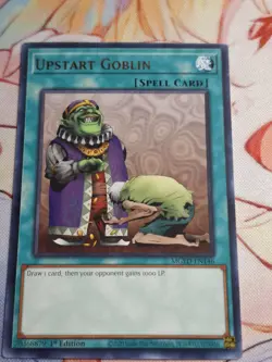 Yugioh - 3x Upstart Goblin | Rare | MGED-EN146 | 1st Edition - Image 3