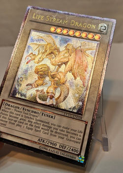 Ultimate Rare Life Stream Dragon EXVC-EN038 Unlimited Yugioh 1040 - Image 3