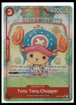 Tony Tony.Chopper (Alternate Art) SR Extra Booster: Memorial Collection EB01-006 - Image 1