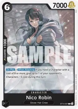 One Piece Nico Robin (ST14-007/17) Starter Deck 14 3D2Y NM - Image 1