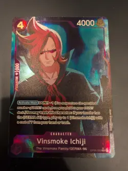 One Piece - Vinsmoke Ichiji (Full Art) OP06-060 Premium Booster -The Best - Image 1