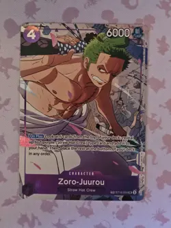 Zoro-Juurou Treasure Rare TR One Piece ST18-004 Emperors in the New World - Image 1