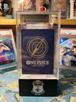 BGS 9.5 Stussy SR SP Parallel ONE PIECE English A Fist of Divine Speed OP07-085 - Image 2