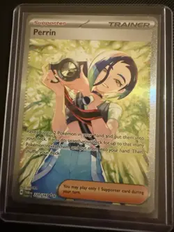 Perrin 220/167 Twilight Masquerade Special Illustration Rare Pokemon TCG NM - Image 1