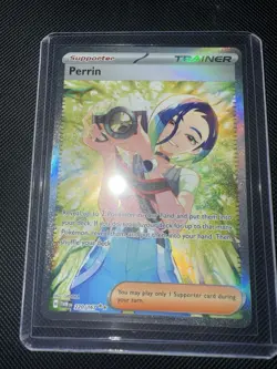 Perrin 220/167 Twilight Masquerade Special Illustration Rare Pokemon TCG NM - Image 3