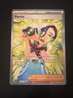 Perrin 220/167 Twilight Masquerade Special Illustration Rare Pokemon TCG NM - Image 1