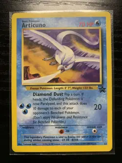Articuno #22 Black Star Promo - Rare - Near Mint - Pokemon TCG WoTC - Vintage - Image 1